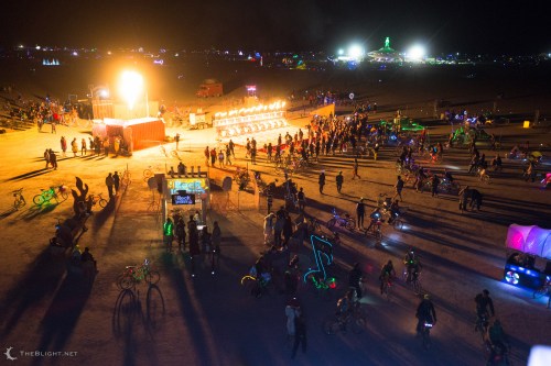 Site3 Fire Arts' Charcade at Burning Man 2013
