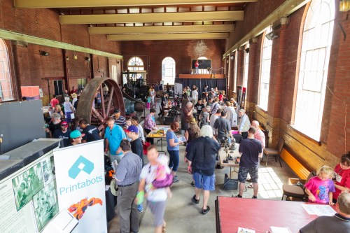 Hamilton's first Maker Faire, held at Hamilton Steam and Technology Museum