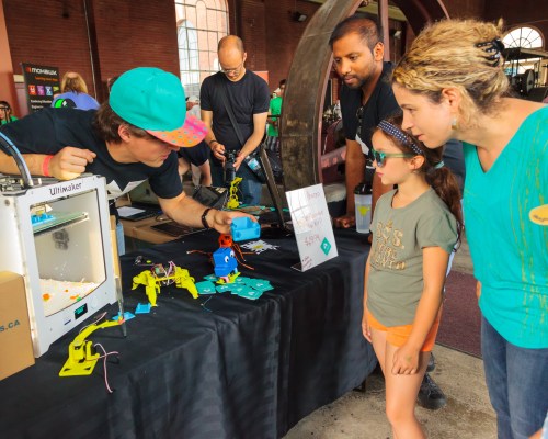 Hamilton's first Maker Faire, held at Hamilton Steam and Technology Museum