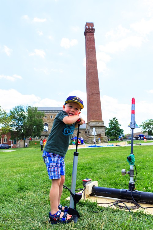 Hamilton's first Maker Faire, held at Hamilton Steam and Technology Museum